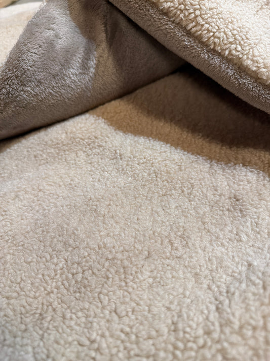 40% OFF Fawn Teddy & Mushroom Cuddle Soft Luxury Snuggle Sack