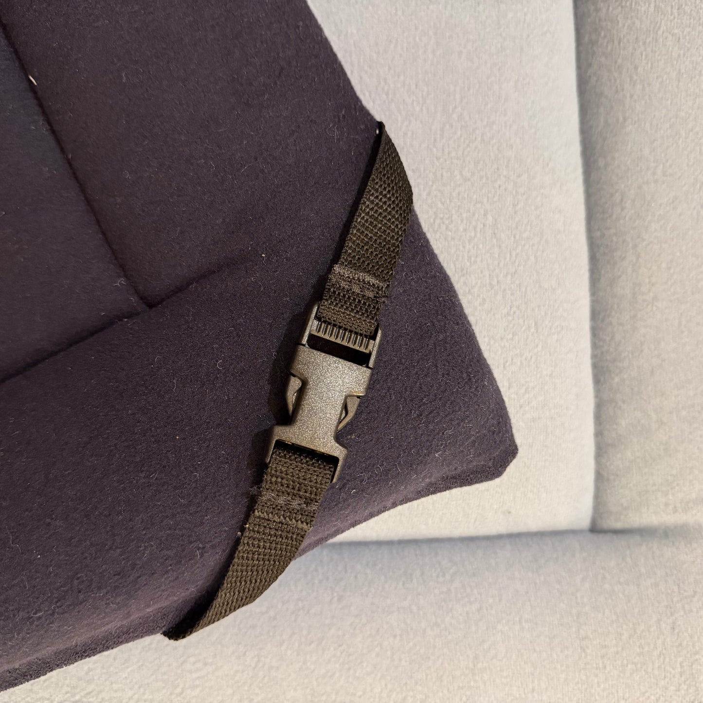 50% OFF Baby Blue & Navy Fleece Reversible Pad