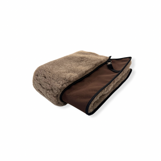 Chocolate Canvas & Mink Cosy Topper