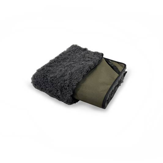 Dark Olive Canvas & Charcoal Cosy Topper