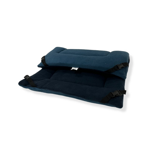 Wendbares Pad in Navy und Koralle