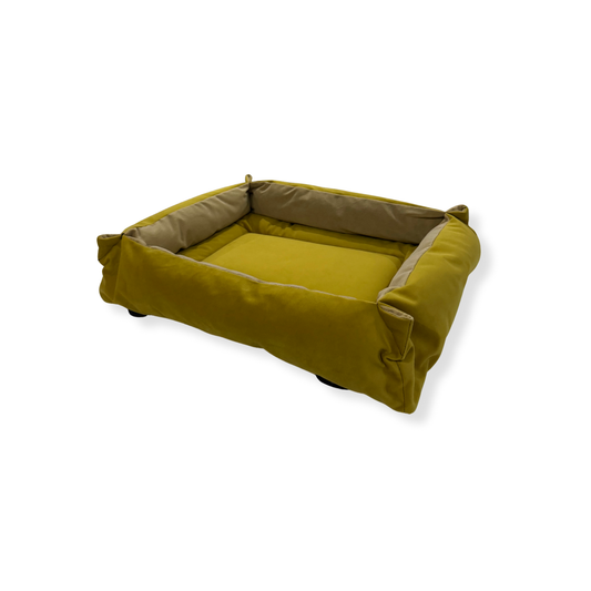 Mustard Yellow & Yellow Velvet Luxury Nest