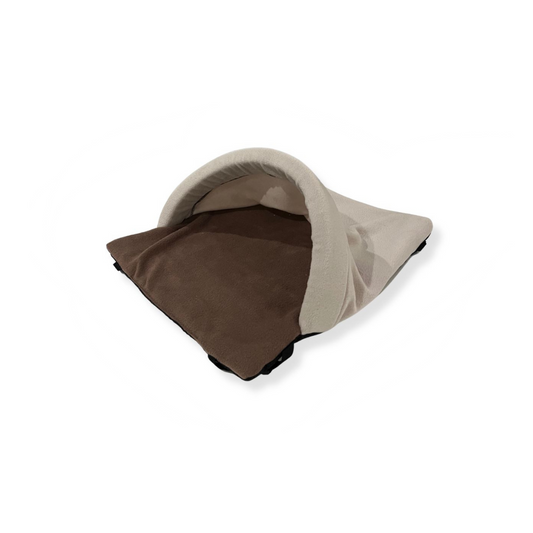 Beige & Mushroom Snuggle Tunnel