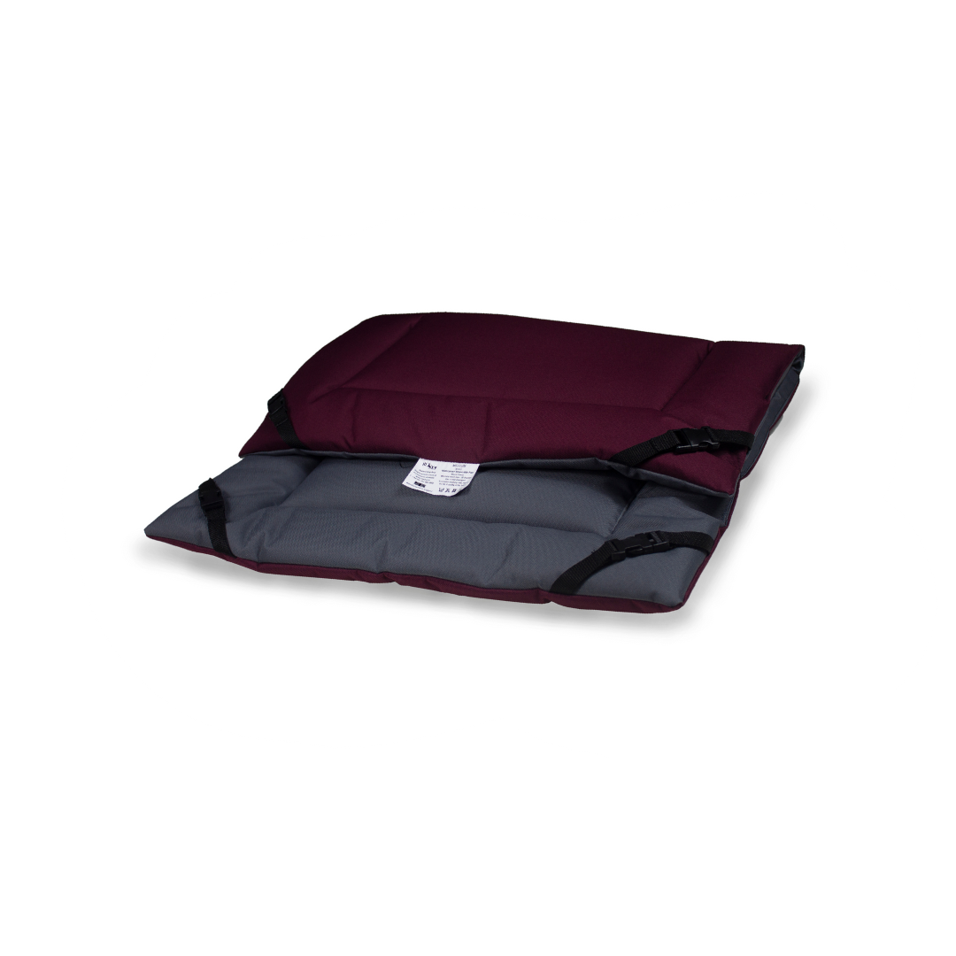 Mulberry & Grey Water Resistant Reversible Pad - HiK9