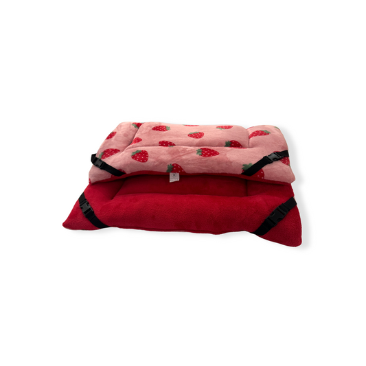 30% OFF Strawberry Cuddle Soft & Red Cuddle Soft Luxury Reversible Pad