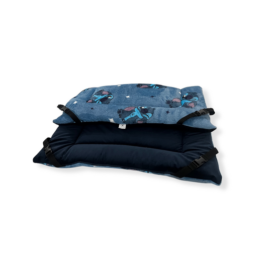 30% OFF Lilo + Stitch Cuddle Soft & Navy Velvet Luxury Reversible Pad