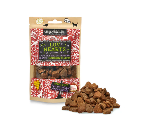 Green & Wilds Luv Hearts 100g