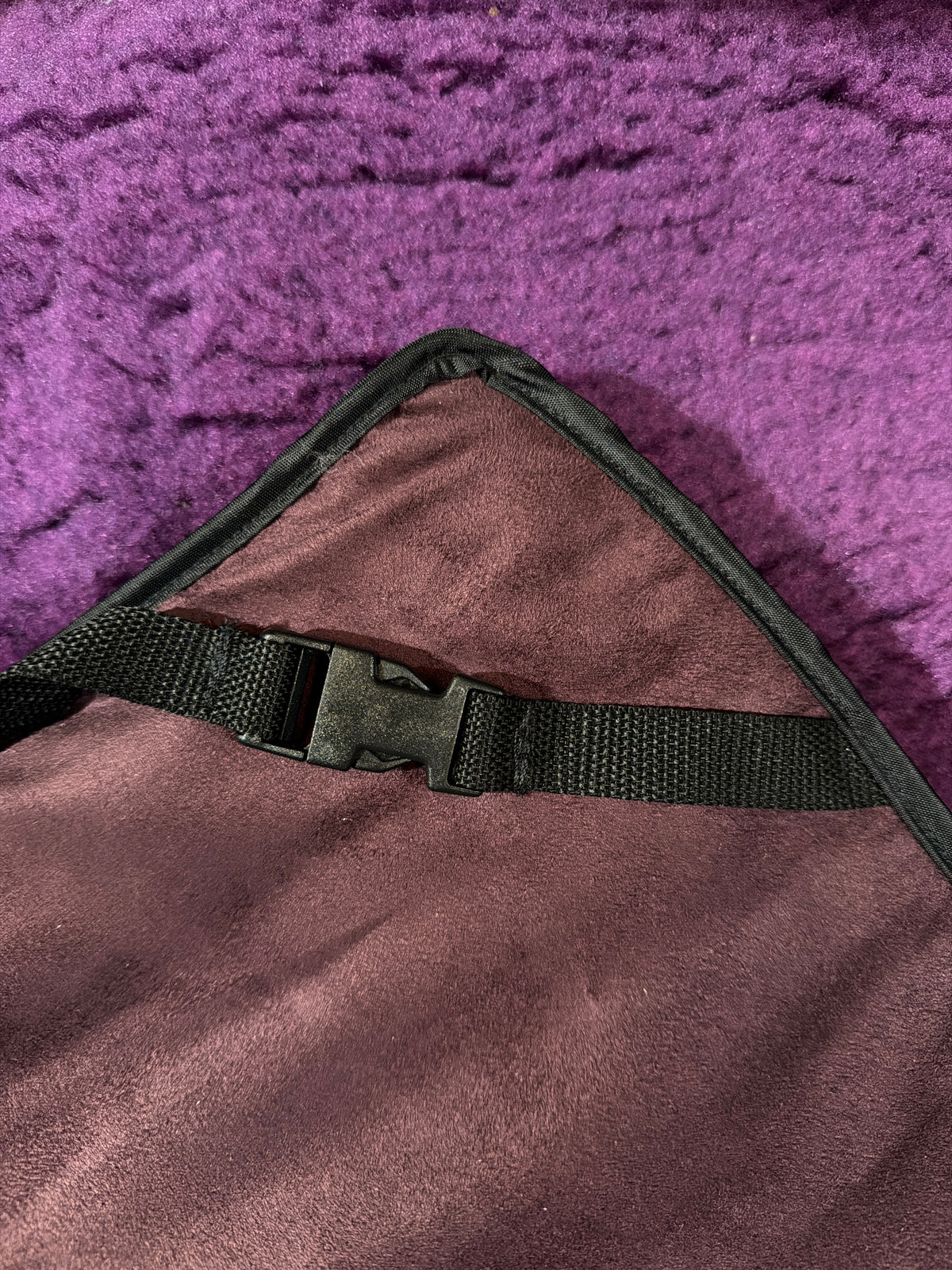 40% OFF Burgundy Microsuede & Mauve Luxury Cosy Topper