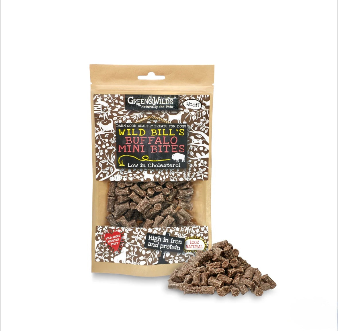 Green & Wilds Wild Buffalo Mini Bites 75g