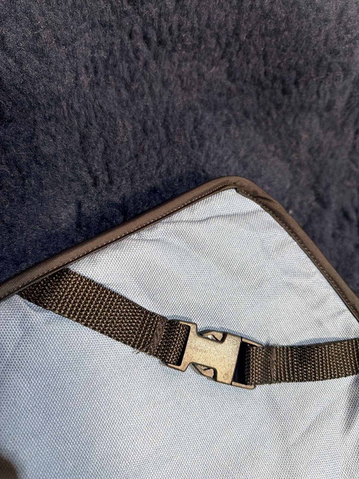 50% OFF Denim Cotton & Navy Luxury Cosy Topper