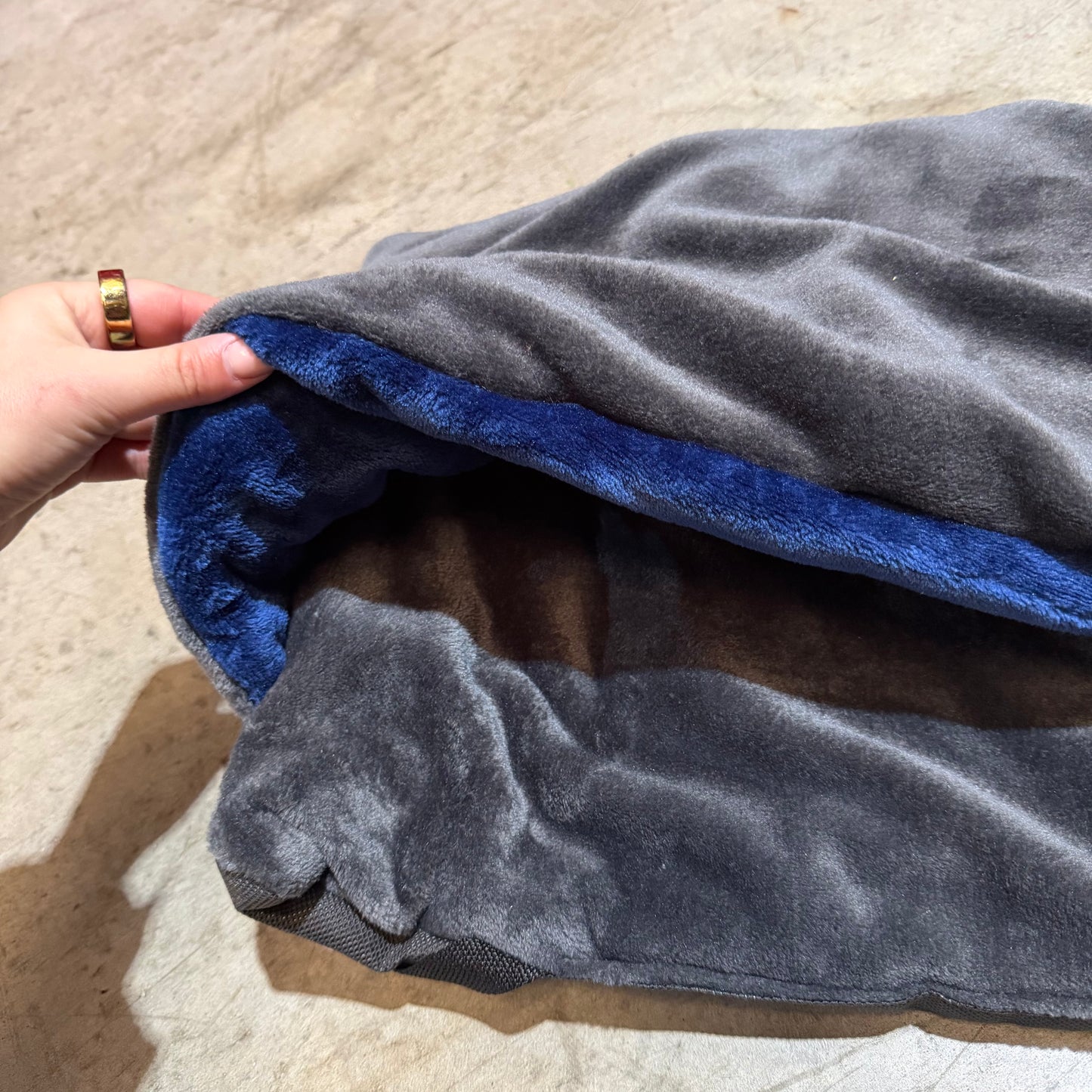 80% OFF Grey Cuddle Soft & Navy Cuddle Soft Luxury Snuggle Sack