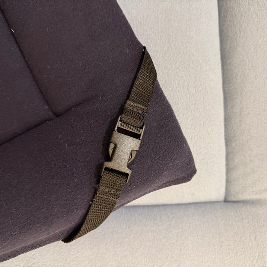 50% OFF Baby Blue & Navy Fleece Reversible Pad