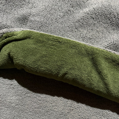 20% OFF Khaki Towelling & Cream Sherpa Luxury Snuggle Sack