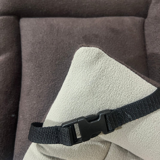 70% OFF Chocolate & Putty Fleece Reversible Pad