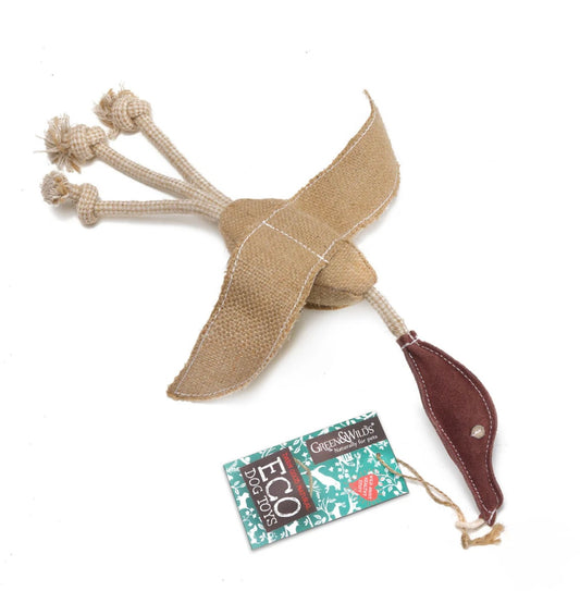 Green & Wilds Desmond the Duck Eco Dog Toy