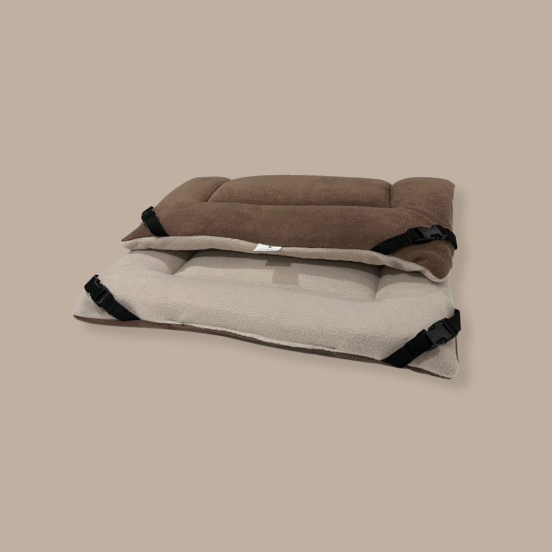 Wendbares Pad in Navy und Koralle