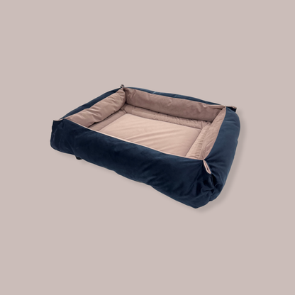 English Rose & Navy Velvet Luxury Nest