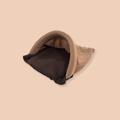 Chocolate & Tan Snuggle Tunnel
