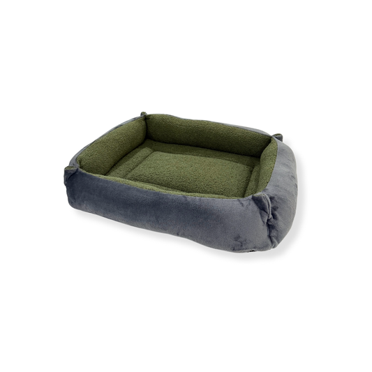 Khaki Boucle & Grey Cuddle Soft Luxury Nest