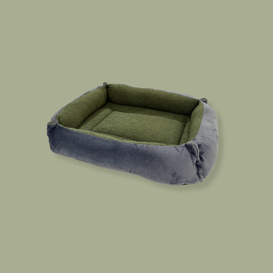 Khaki Boucle & Grey Cuddle Soft Luxury Nest