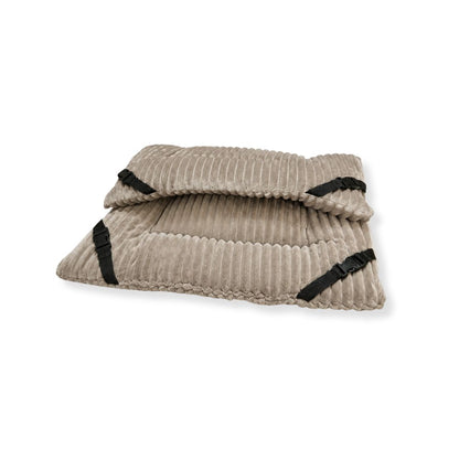 Mushroom Jumbo Cord Cuddle Soft Luxury Reversible Pad