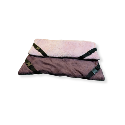Mauve & Baby Pink Bamboo Towelling Lightweight Pad