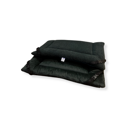 20% OFF Green Sherpa & Bottle Green Velvet Luxury Reversible Pad