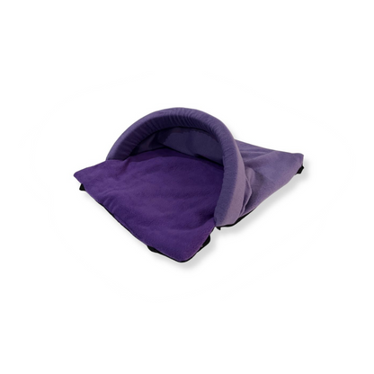 Kuscheltunnel in Schwarz und Grau