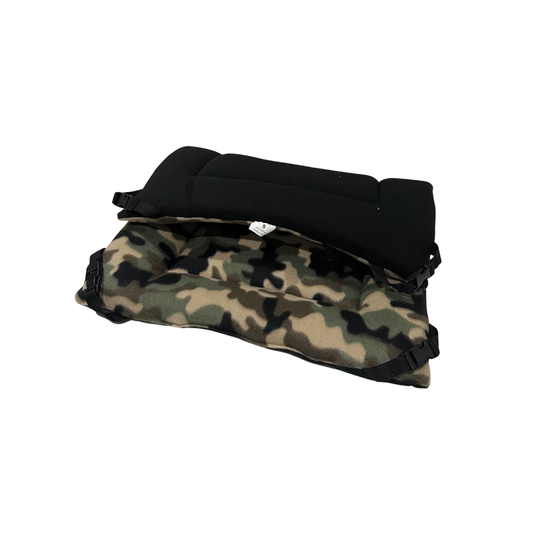 50% OFF Camo & Black Fleece Reversible Pad