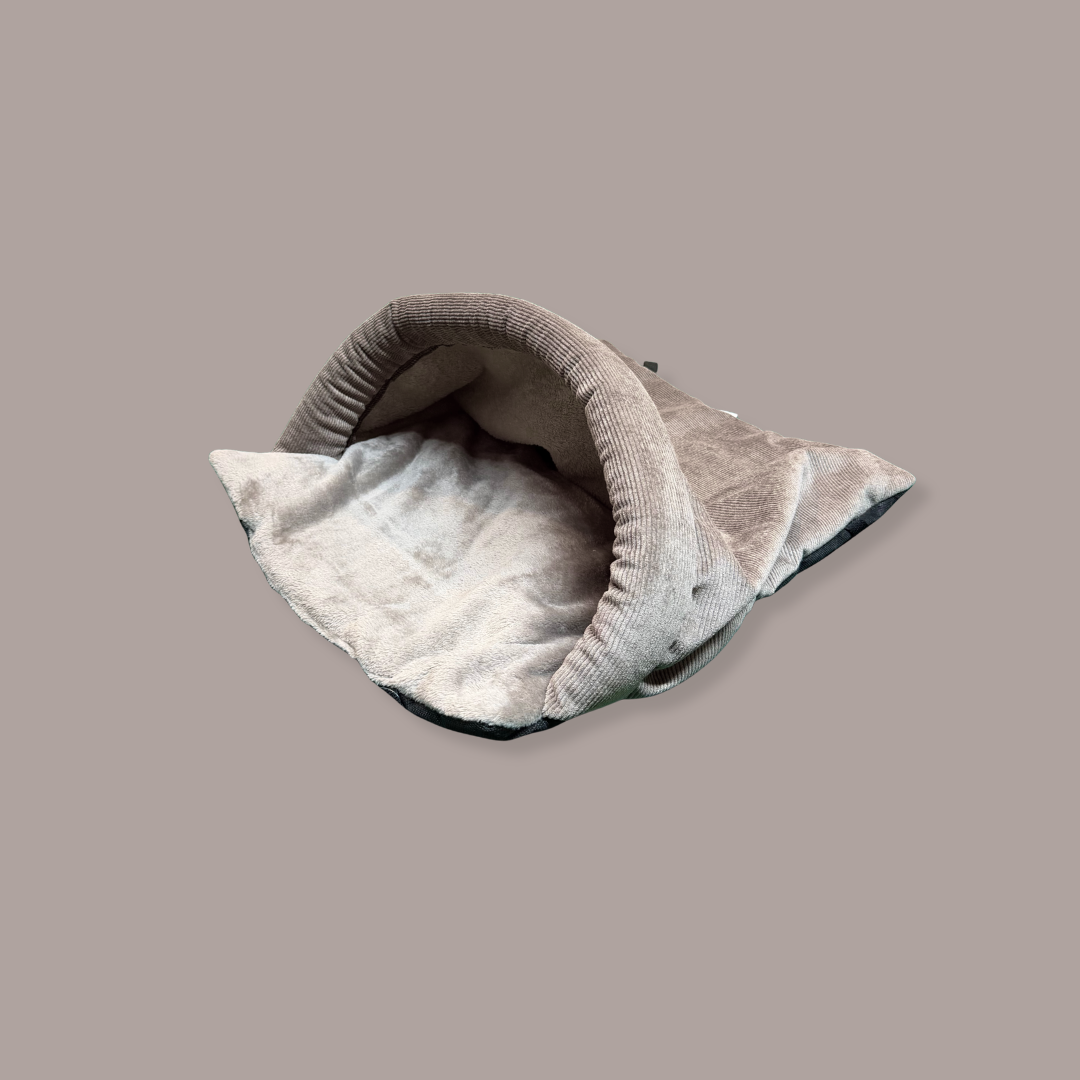 Mushroom Cord & Mushroom Cuddle Soft Luxury Snuggle Tunnel