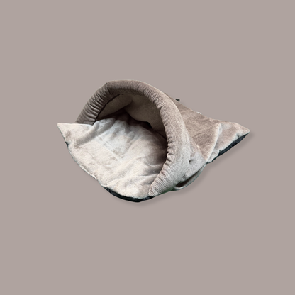 Mushroom Cord & Mushroom Cuddle Soft Luxury Snuggle Tunnel