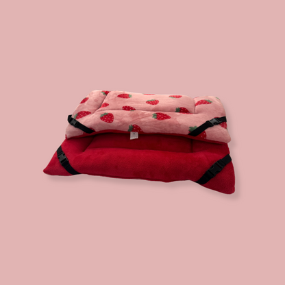 30% OFF Strawberry Cuddle Soft & Red Cuddle Soft Luxury Reversible Pad