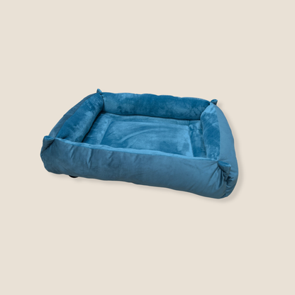 Teal Cuddle Soft & Teal Velvet Luxury Nest