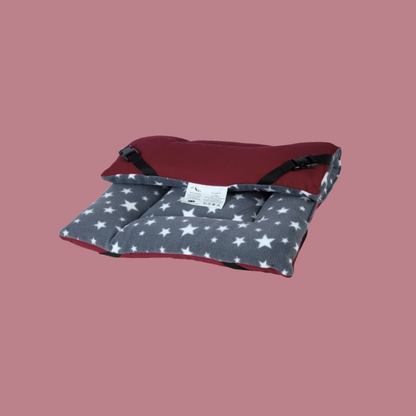 Grey White Star & Mulberry Reversible Pad