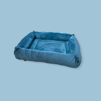 Teal Cuddle Soft & Teal Velvet Luxury Nest