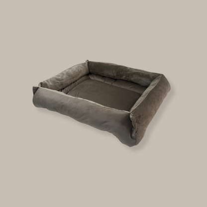 Mushroom Cuddle Soft & Cedar Velvet Luxury Nest