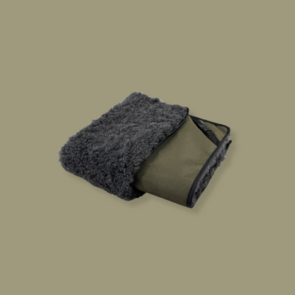 Dark Olive Canvas & Charcoal Cosy Topper