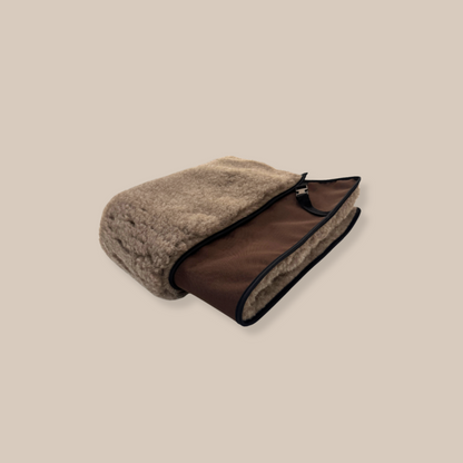 Chocolate Canvas & Mink Cosy Topper