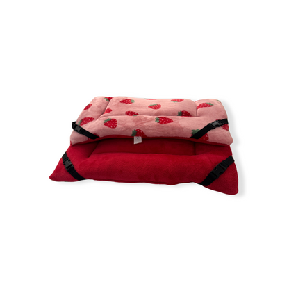 30% OFF Strawberry Cuddle Soft & Red Cuddle Soft Luxury Reversible Pad