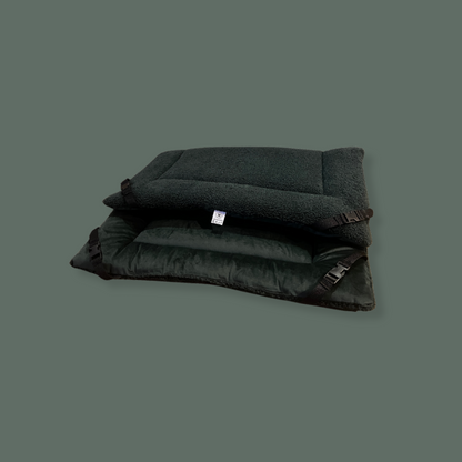 20% OFF Green Sherpa & Bottle Green Velvet Luxury Reversible Pad