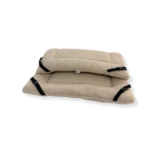 Dunkelgraues Kuschelweiches &amp; Graues Teddy-Fleece Luxuriöse Wendeunterlage