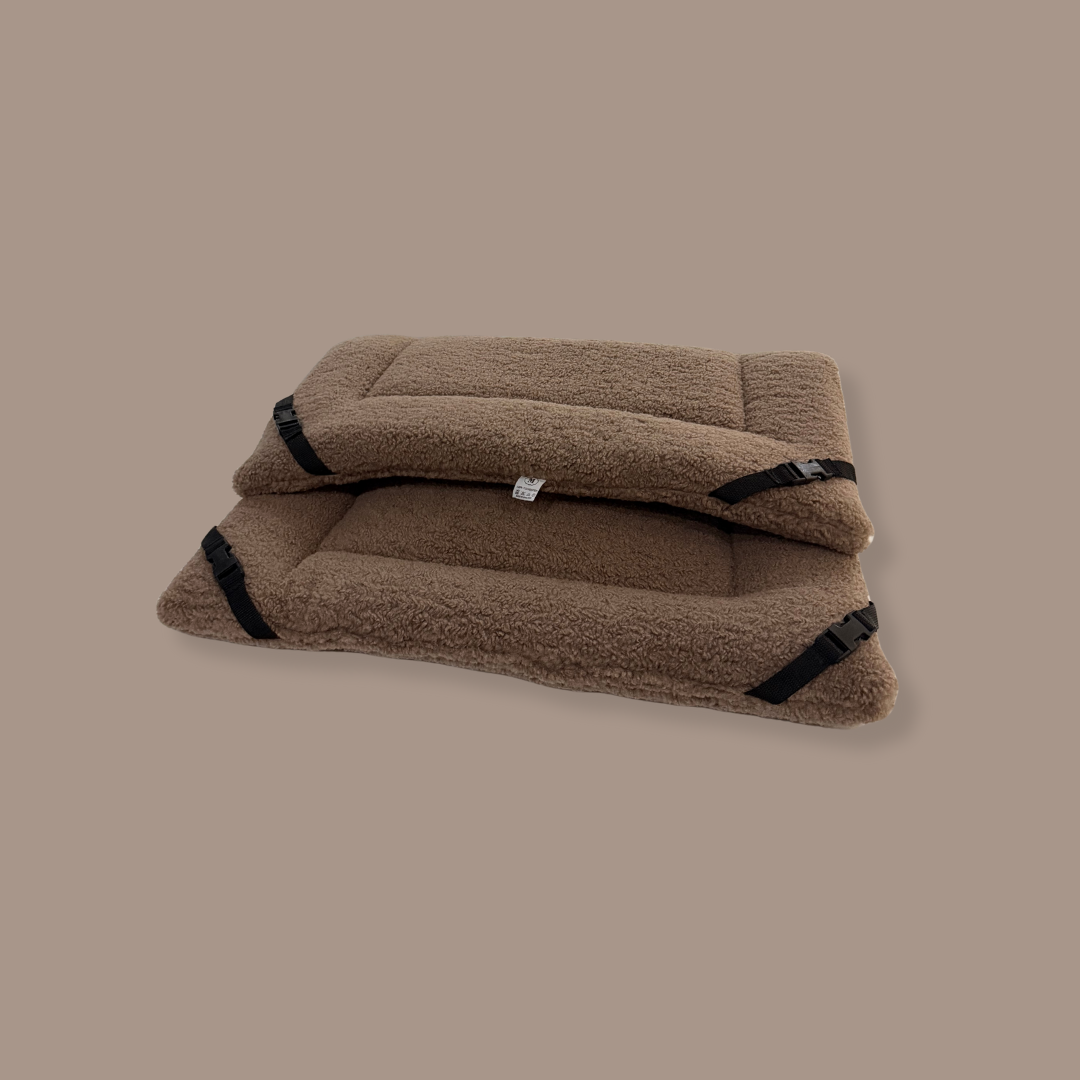 Taupe Teddy Luxury Reversible Pad