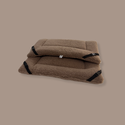 Taupe Teddy Luxury Reversible Pad