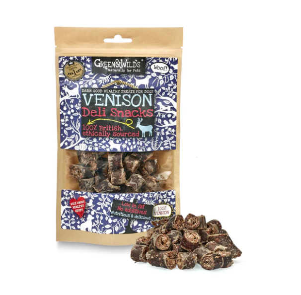 Green & Wilds Venison Snacks 75g