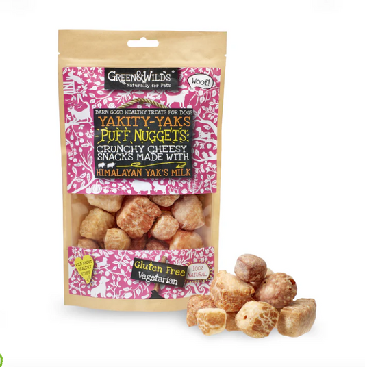 Green & Wilds Yakity Yak Puff Nuggets 75g