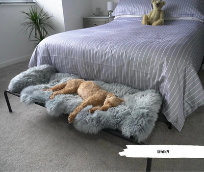 Double Grey Sheepskin