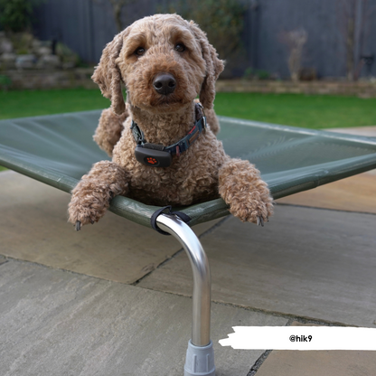 Lit HiK9 avec housse en maille olive