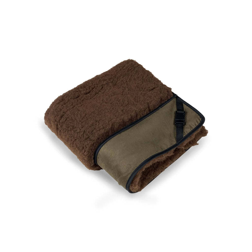 Chocolate Microsuede & Chocolate Luxury Cosy Topper - HiK9