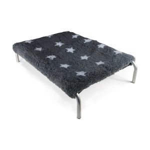 Open afbeelding in diavoorstelling Grey Star &amp; Charcoal Cosy Sleeve - HiK9
