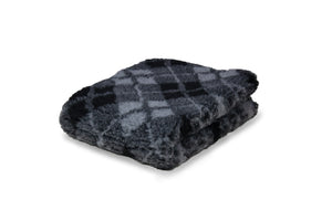 Open image in slideshow, Grey Diamond Check Cosy Sleeve - HiK9
